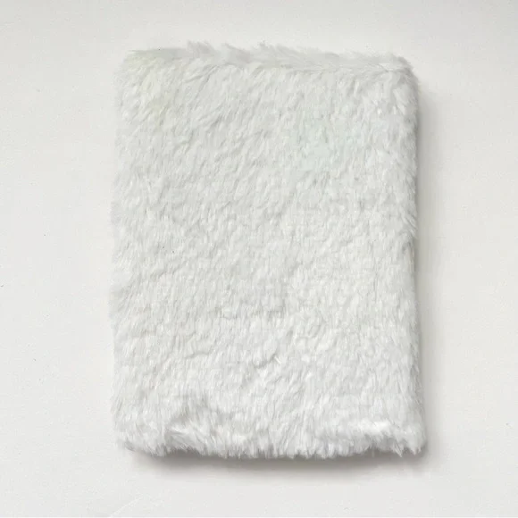 Girls White Fuzzy Unicorn Plush Notebook For Magical Adventures, - Great… - Picture 4 of 6